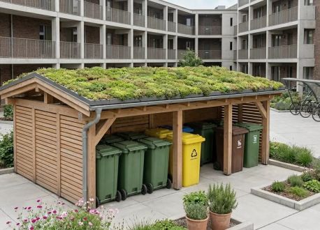 zastosowanie higroskopijna wełna skalna w układzie lekkiego dachu zielonego