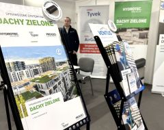 Systemy na dachy zielone na targach DACH FORUM Kielce 2024