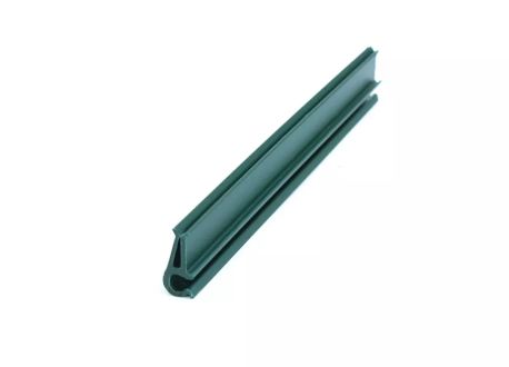 Klips, uchwyt na taśmę na ogrodzenie, zielony RAL 6005