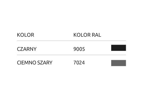 Kolorystyka dostępnych dodatkowych kolorów - profile budowlane Bella Plast