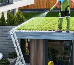 lekki dach zielony zastosowanie altana ogrodowa, garaż