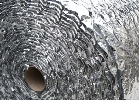 Aluminiowa mata termoizolacyjno-ochronna GR150, duży pęcherzyk, 150gr, wymiar 1,2x25m