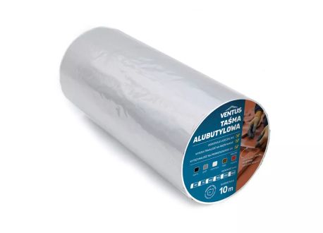 taśma dekarska alubutylowa - aluminiowa 300mmx10m VENTUS