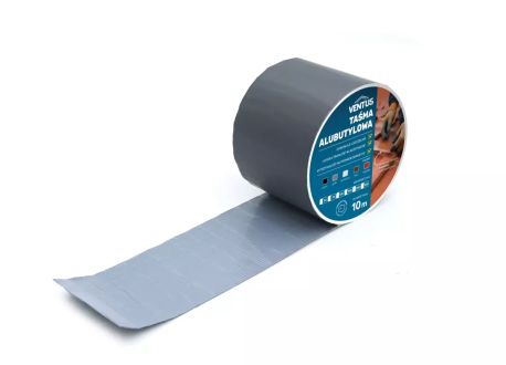 taśma dekarska alubutylowa - grafit 100mmx10m VENTUS
