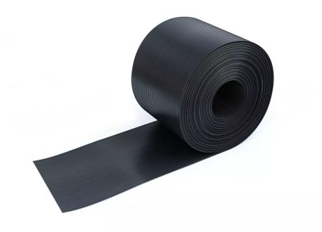 Taśma na ogrodzenie czarna RAL 6005