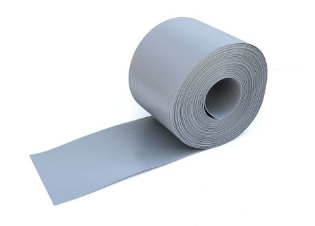 Taśma na ogrodzenie szary platynowy RAL 7040