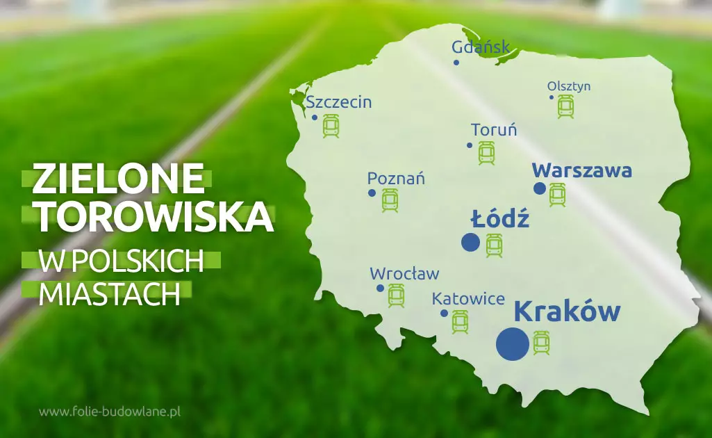 zielone torowiska w Polsce